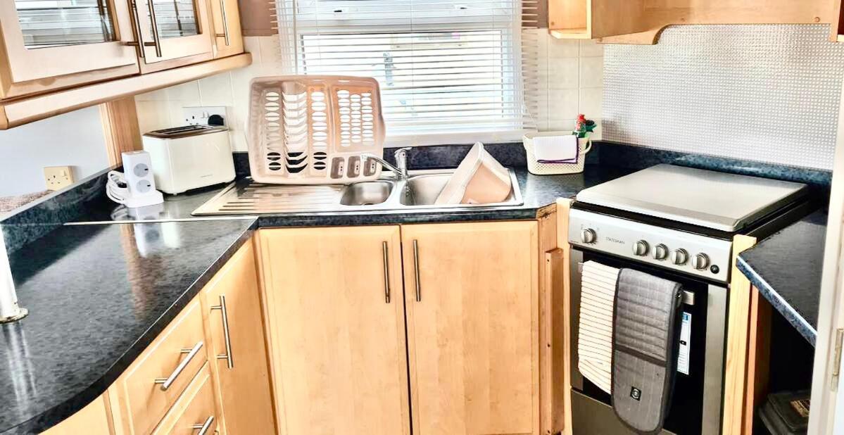 Wrights Retreat 4 Lunan View St Cyrus Caravan Park Saint Cyrus Esterno foto
